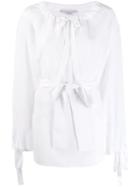 Stella Mccartney Tie Waist Loose-fit Blouse - White