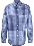 Polo Ralph Lauren Checked Shirt, Men's, Size: Large, Blue, Cotton