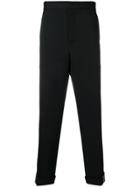 Y/project Pleated Slim-fit Trousers - Black