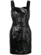 Olivier Theyskens Belted Fitted Dress - Black
