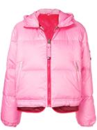 Hilfiger Collection Double Down Padded Jacket - Pink & Purple