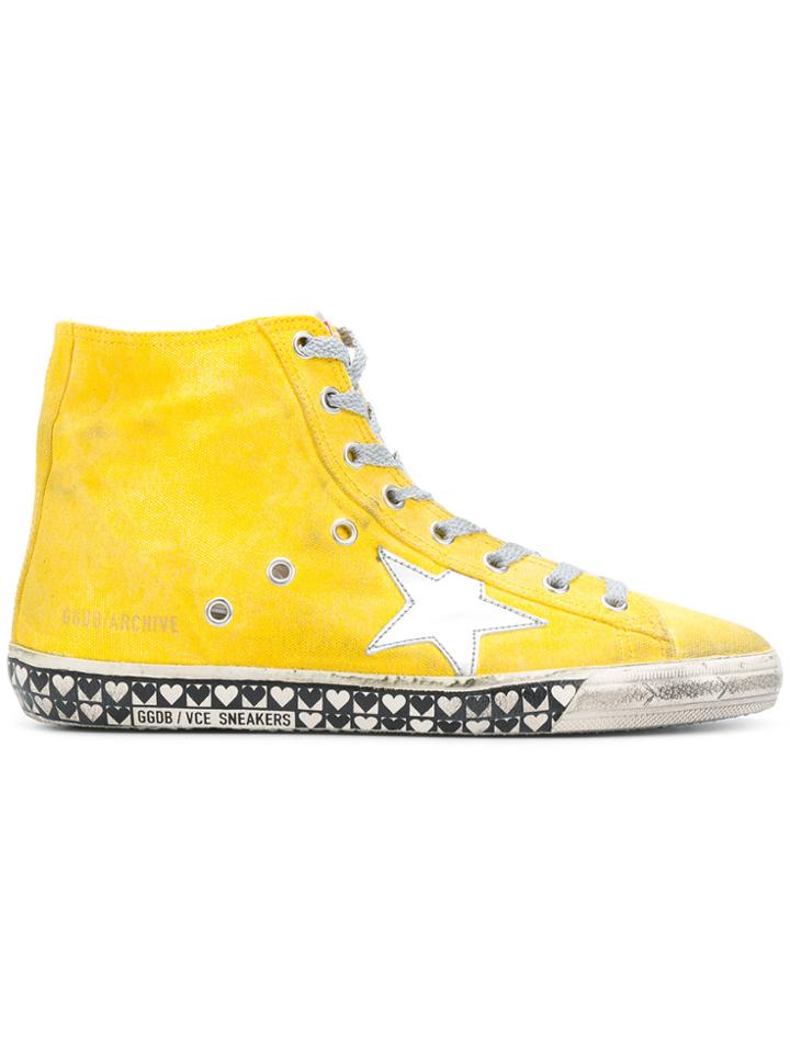 Golden Goose Deluxe Brand Francy Sneakers - Yellow & Orange