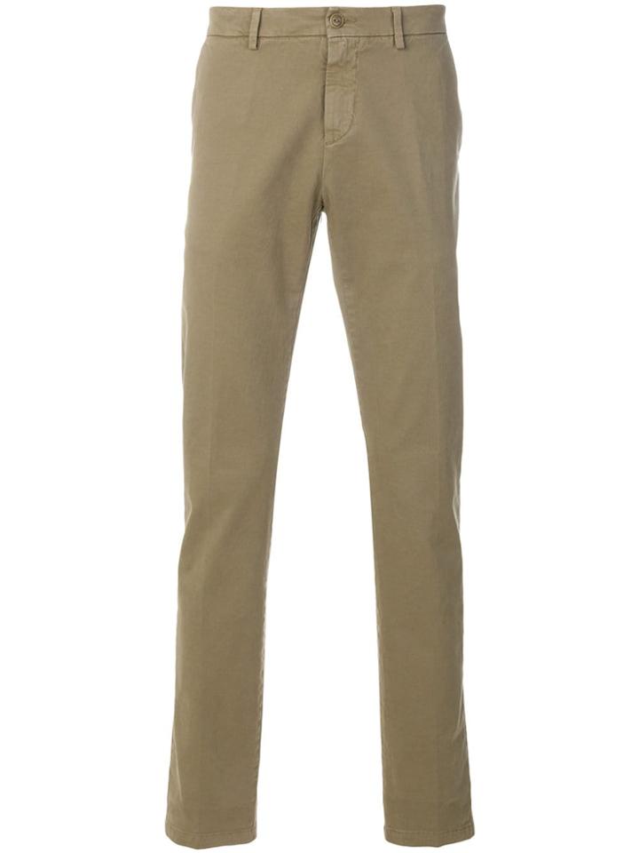 Mp Massimo Piombo Casual Chinos - Neutrals
