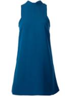 Likely Halterneck Mini Dress, Women's, Size: 4, Blue, Polyester