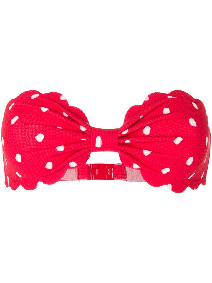 Marysia Antibes Bikini Top - Red