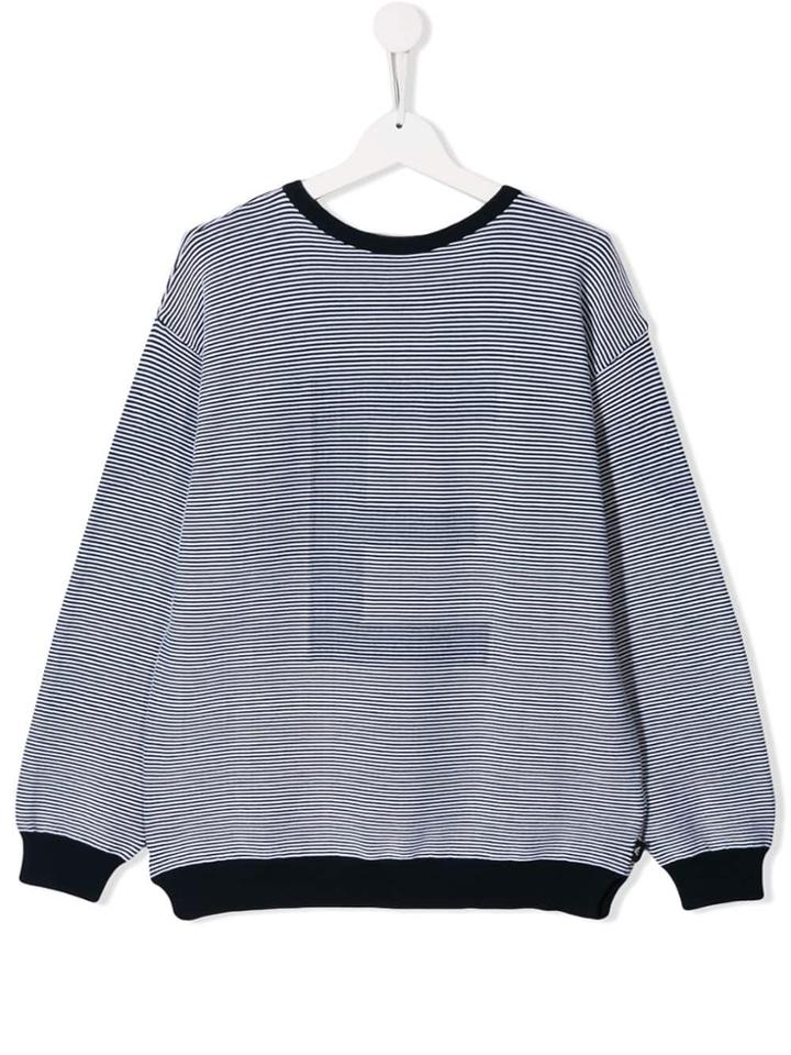 Emporio Armani Kids Teen 'e' Sweatshirt - Blue