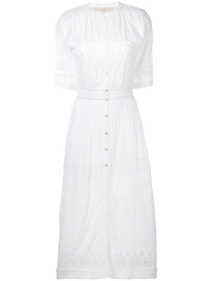 Love Shack Fancy Beth Dress - White