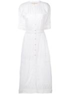 Love Shack Fancy Beth Dress - White
