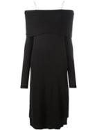 Brunello Cucinelli Off-shoulder Layered Dress