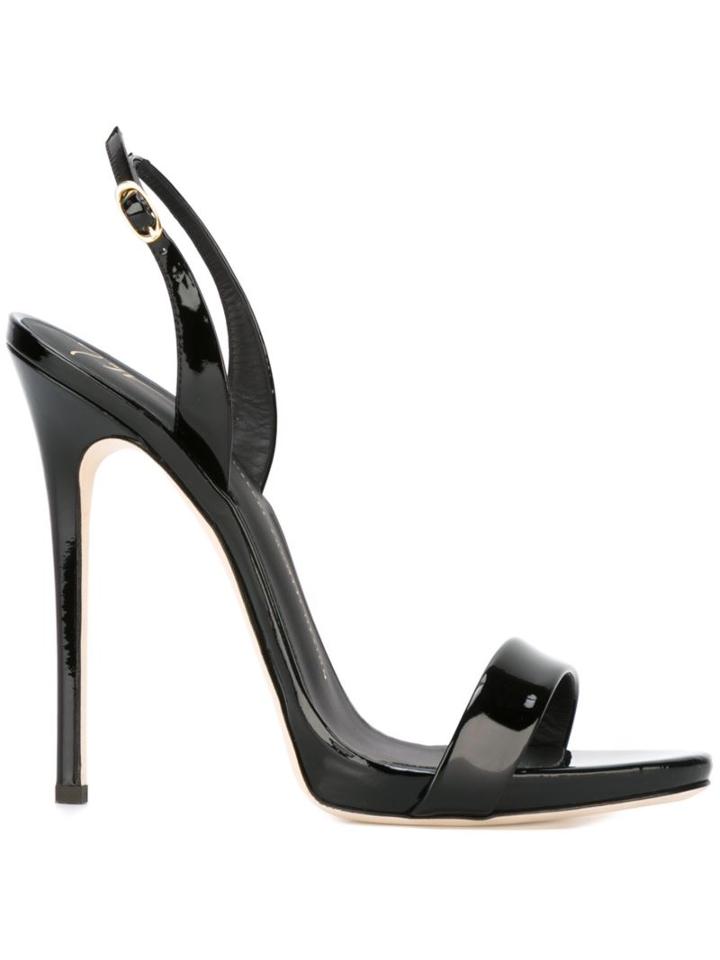 Giuseppe Zanotti Design Sophie Sandals, Women's, Size: 39, Black, Patent Leather/leather