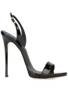 Giuseppe Zanotti Design Sophie Sandals, Women's, Size: 39, Black, Patent Leather/leather
