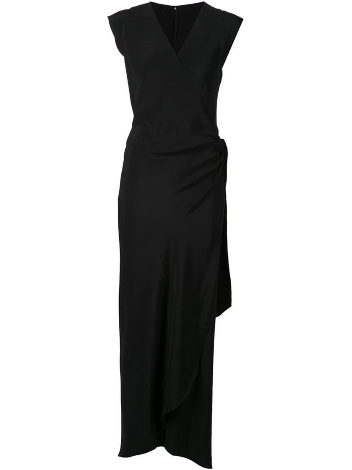 Peter Cohen Wrap Dress - Black