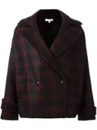 Iro Double-breasted Coat, Women's, Size: 36, Black, Cotton/polyamide/virgin Wool