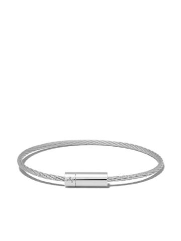 Le Gramme 9 Grams Cable Bracelet - Silver