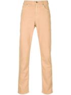 7 For All Mankind The Slimmy Jeans, Men's, Size: 30, Yellow/orange, Cotton
