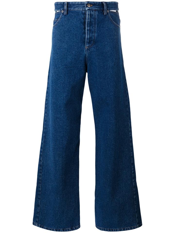 Y / Project High-rise Bootcut Jeans, Men's, Size: Xxs, Blue, Cotton