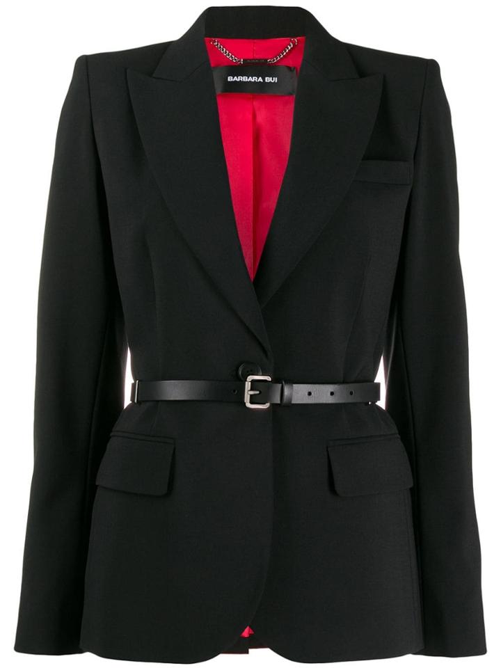 Barbara Bui Belted Blazer - Black