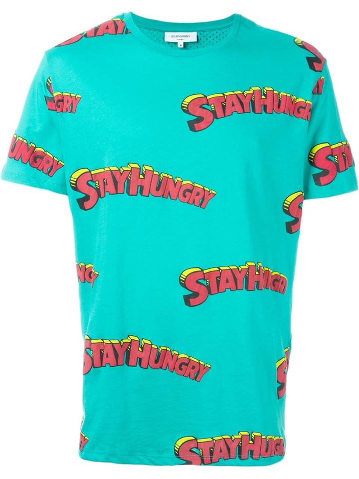 Les Benjamins Stay Hungry T-shirt
