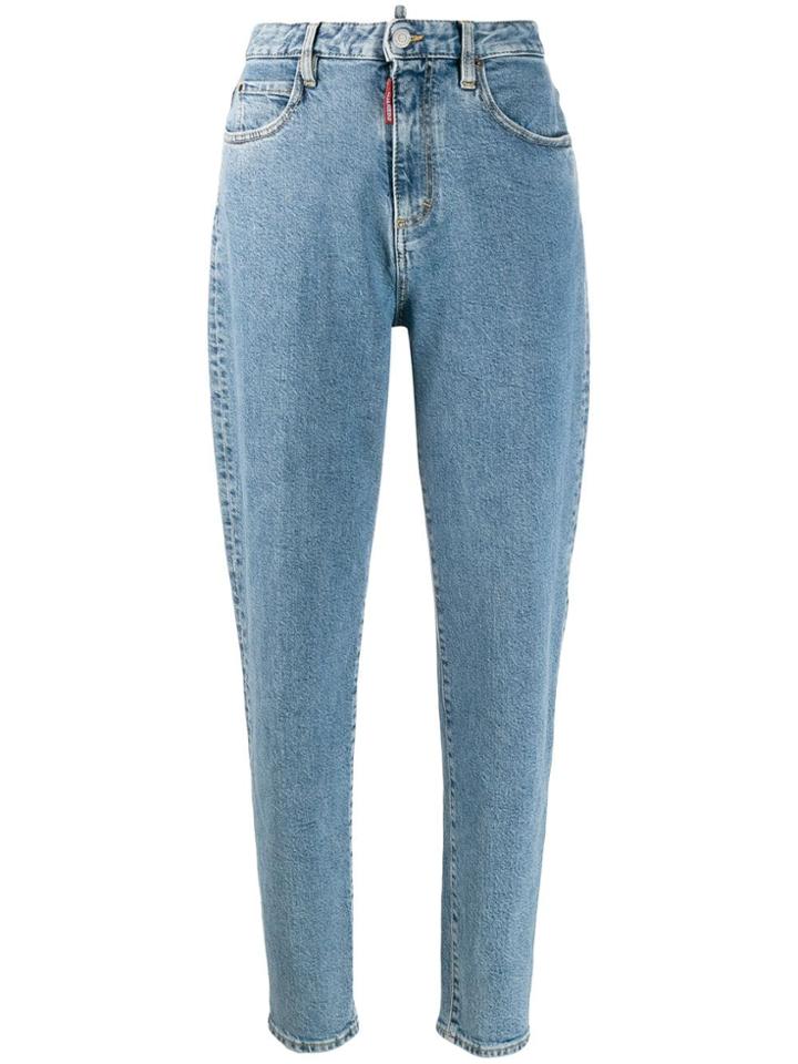 Dsquared2 Eighties Vita Alta Jeans - Blue