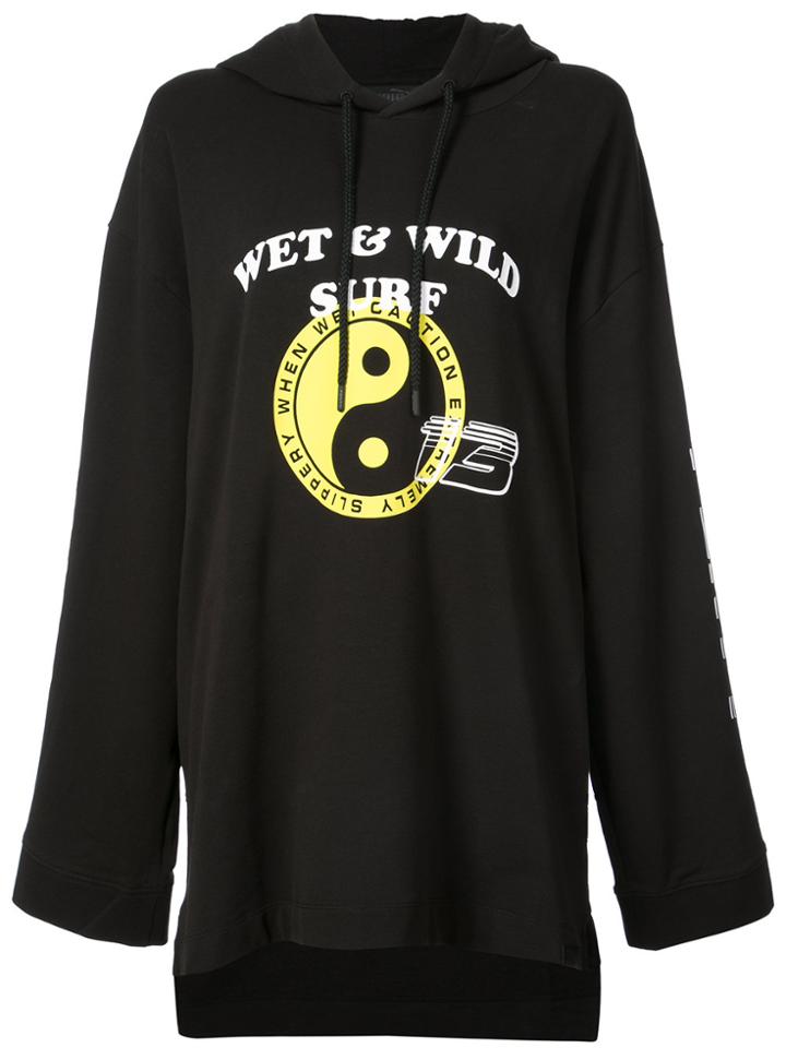 Fenty X Puma Gathered Hoodie - Black
