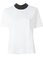 Marni Contrasted Crew Neck Top