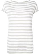 Fabiana Filippi Boat Neck T-shirt - White