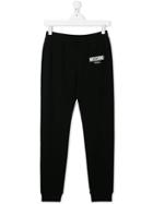 Moschino Kids Logo Track Trousers - Black