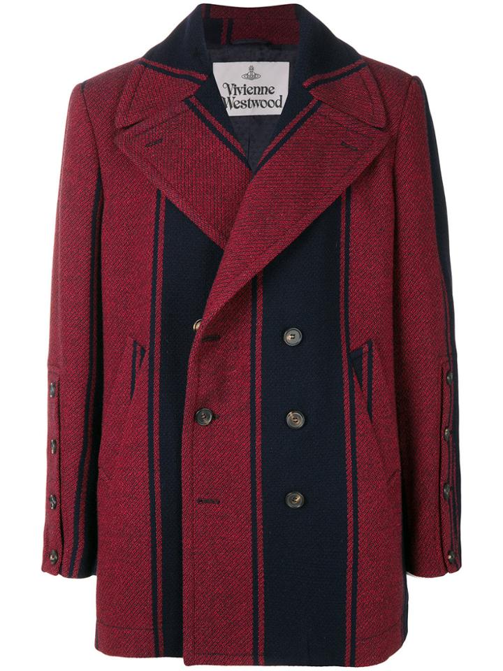 Vivienne Westwood Striped Blazer - Red