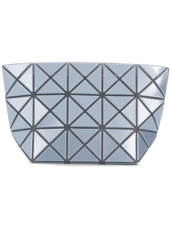 Bao Bao Issey Miyake Geometric Clutch Bag - Blue