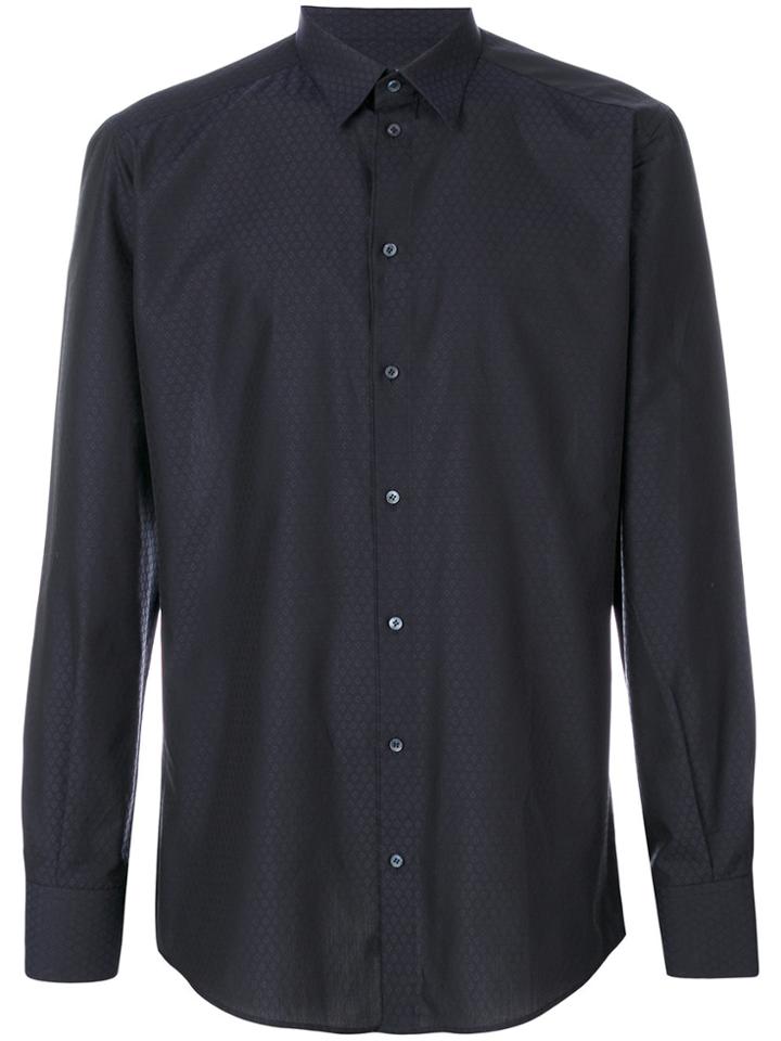 Dolce & Gabbana Geometric Print Shirt - Blue