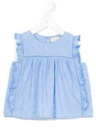 Simple Kids - Embroidery Blouse - Kids - Cotton/rayon - 3 Yrs, Blue