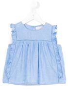 Simple Kids - Embroidery Blouse - Kids - Cotton/rayon - 3 Yrs, Blue