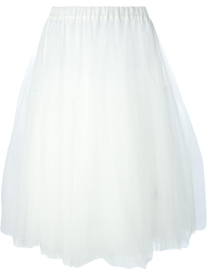P.a.r.o.s.h. A-line Tulle Skirt
