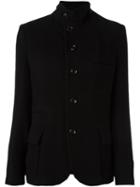 Y's Work Jacket, Women's, Size: 1, Black, Cotton/nylon/cupro/wool