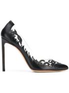 Francesco Russo Piping Pumps - Black