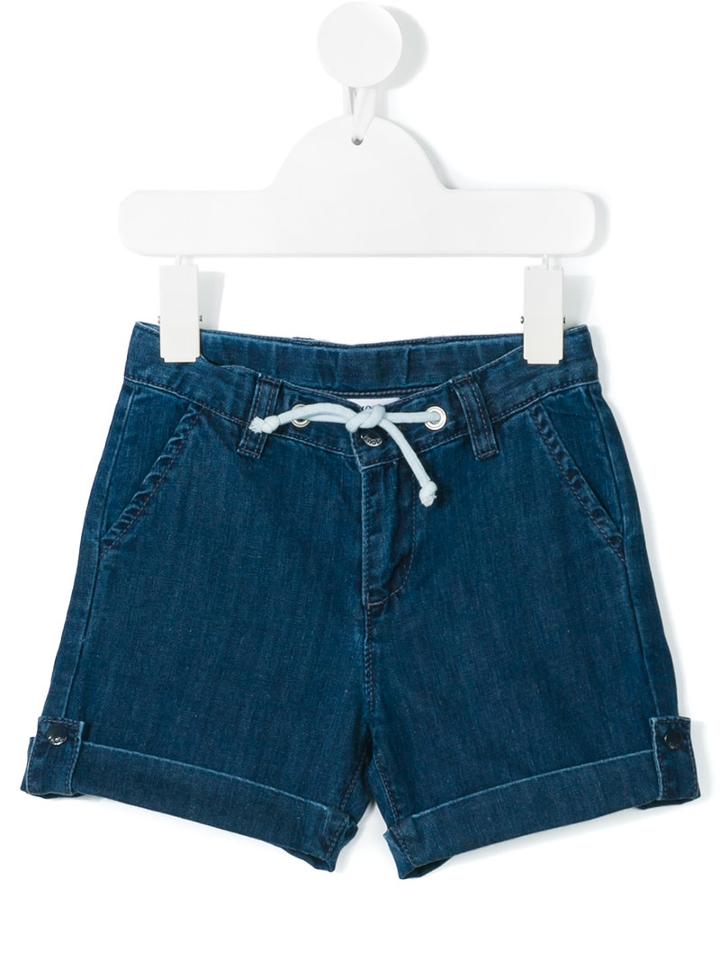 Knot - Denim Shorts - Kids - Cotton - 6 Yrs, Blue