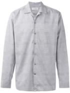 Hardy Amies Checked Shirt - Grey