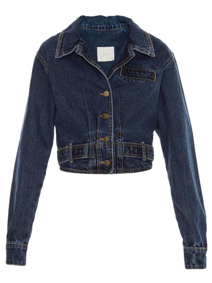 Framed 80 S Denim Jacket - Blue