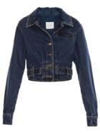 Framed 80 S Denim Jacket - Blue