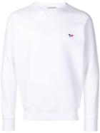 Maison Kitsuné Fox Sweatshirt - White