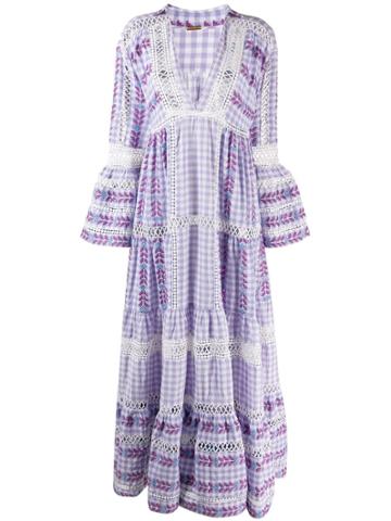 Dodo Bar Or V-neck Maxi Dress - Purple