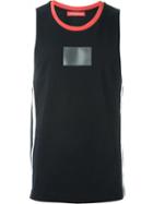 Gosha Rubchinskiy Side Stripe Vest, Men's, Size: S, Black, Cotton/polyester/polyurethane