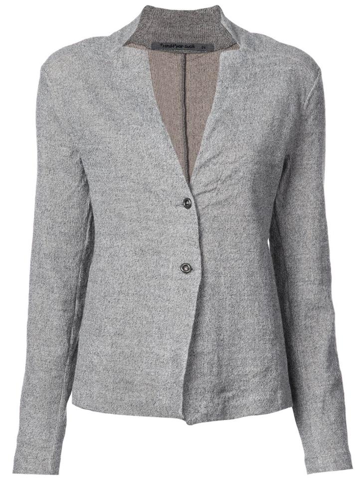 Transit Knitted Blazer - Grey