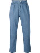 Études Studio Loose Fit Jeans, Men's, Size: 52, Blue, Cotton