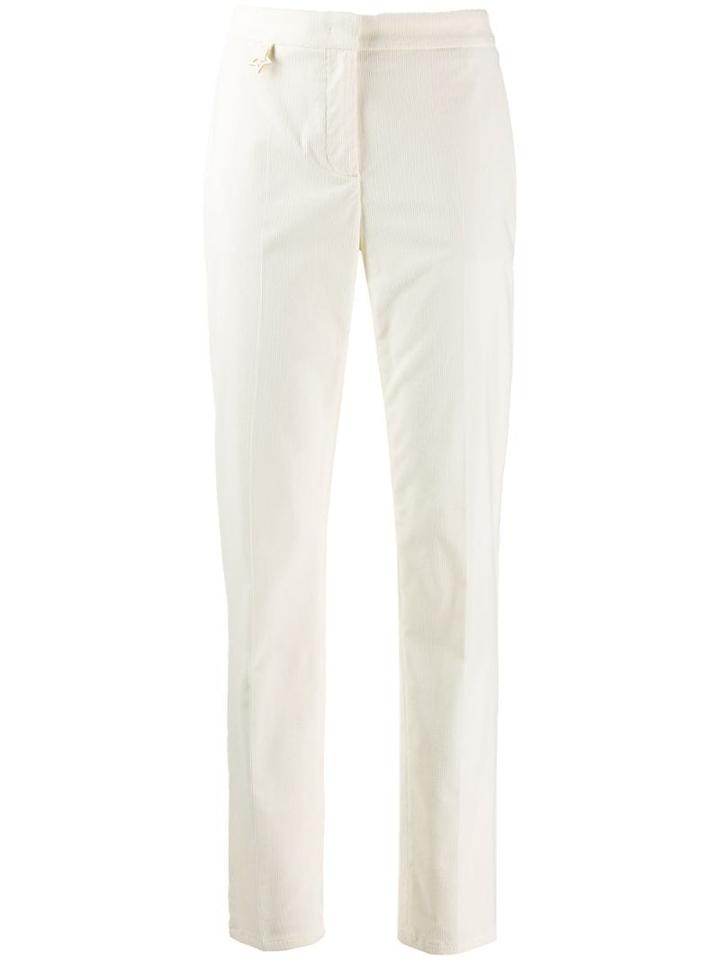 Lorena Antoniazzi Slim Trousers - White