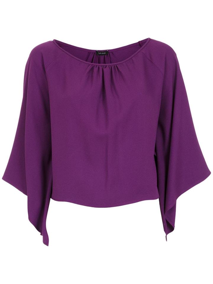 Tufi Duek Wide Sleeved Blouse - Purple
