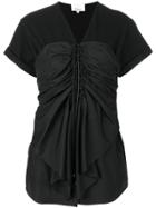3.1 Phillip Lim Frill-trim Fitted Blouse - Black
