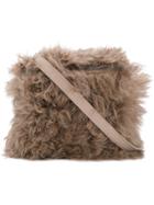 Cityshop Top Zip Shoulder Bag - Brown