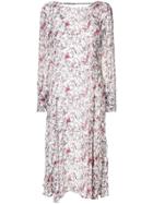 Iro Patterned Long-sleeved Blouse - White