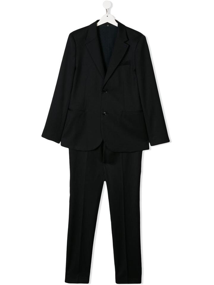 Emporio Armani Kids Classic Two-piece Suit - Blue